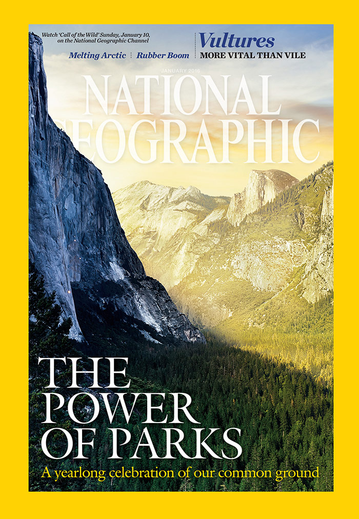 《国家地理》杂志封面设计