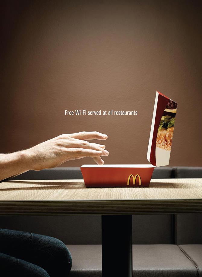 麦当劳是如何通过海报吸引你光顾的？