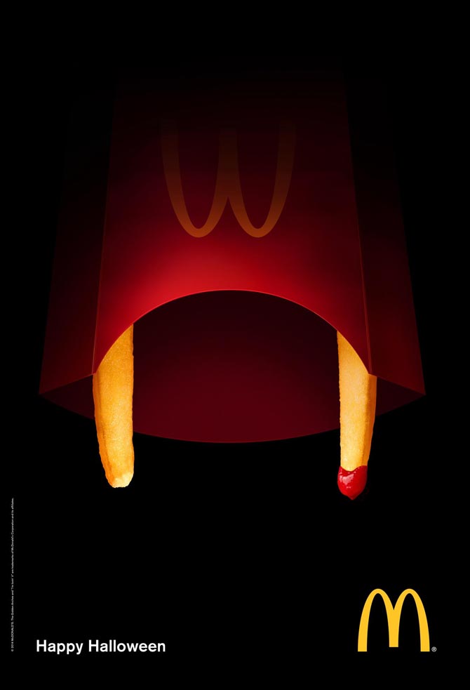 麦当劳是如何通过海报吸引你光顾的？