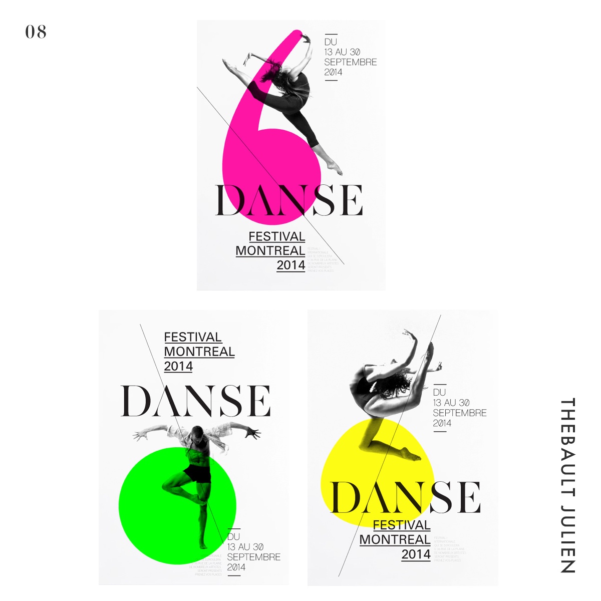 舞蹈在海报中的几十种运用方式