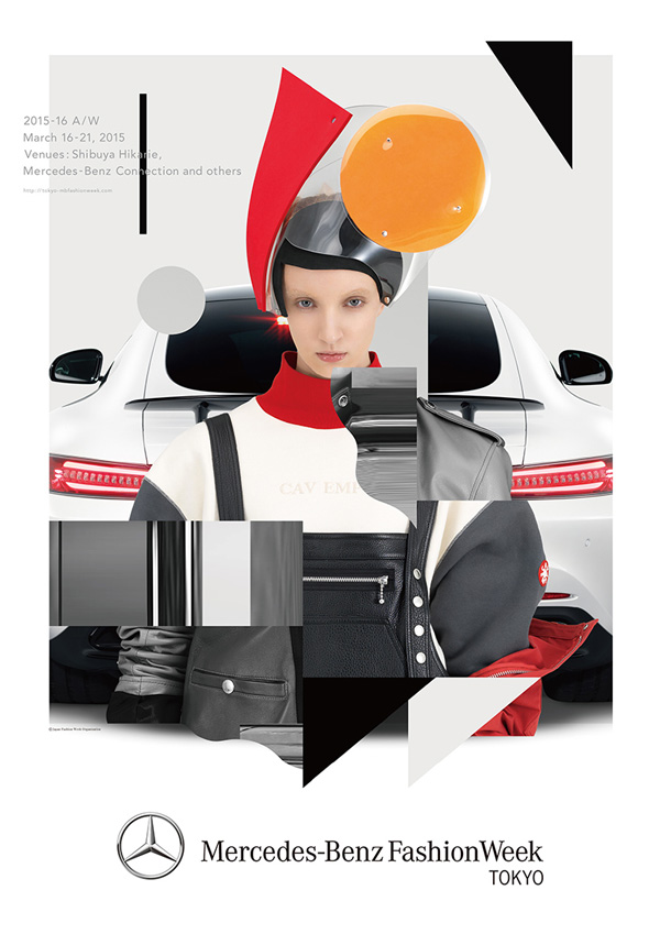 近4年东京时装周主视觉海报设计