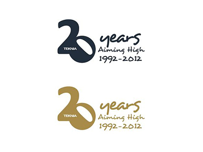 40个高端大气的周年庆Logo设计