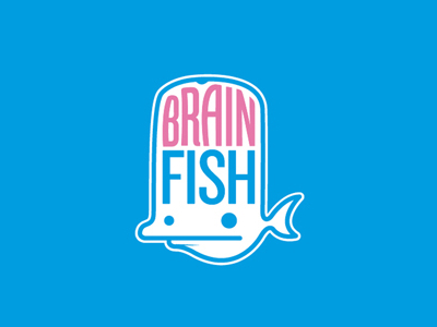 鱼跃龙门！20款鱼元素Logo设计