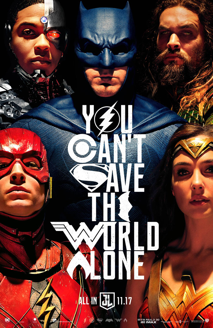 《正义联盟 Justice League》正式版+角色海报