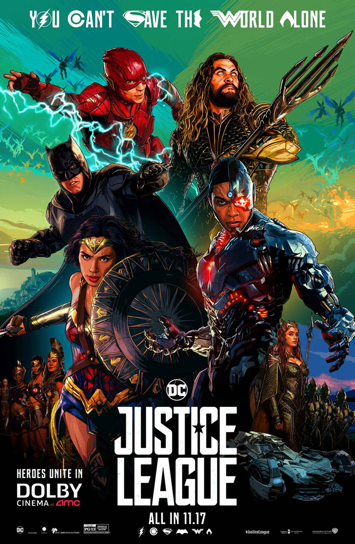 《正义联盟 Justice League》正式版+角色海报