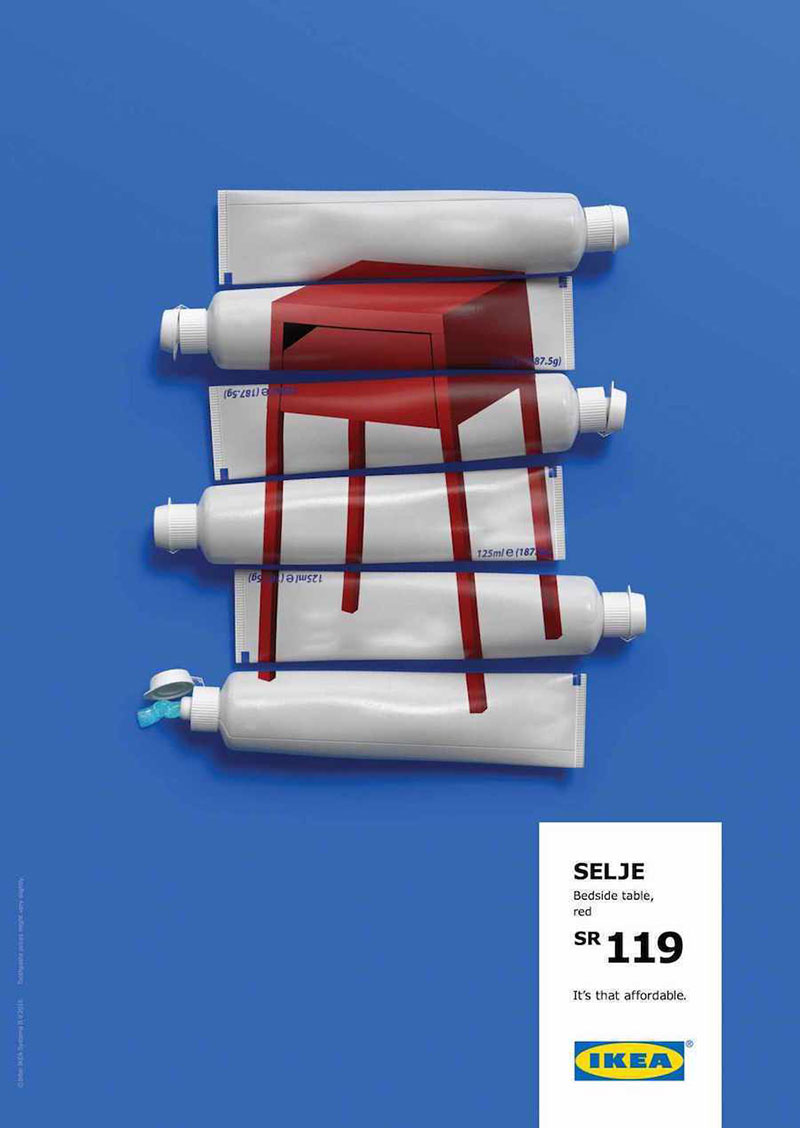 21个来自IKEA的创意营销海报