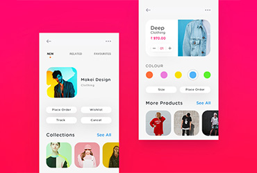 潮流在线！12款时尚购物App设计灵感