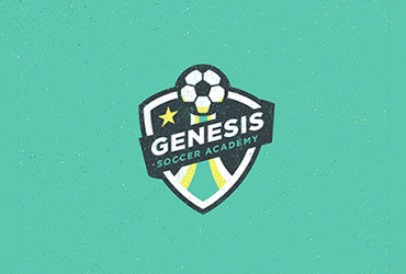 追逐游戏！20款足球元素Logo设计