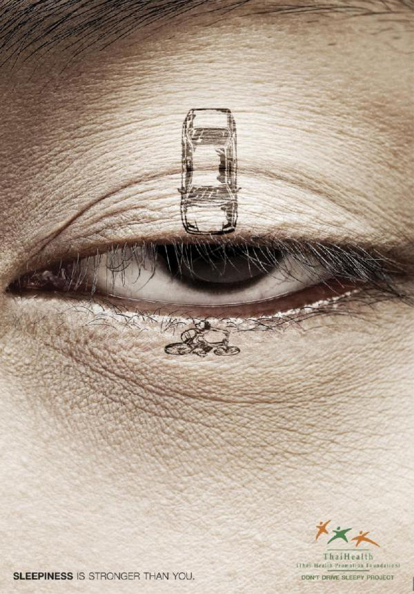 12个关于安全驾驶的公益海报
