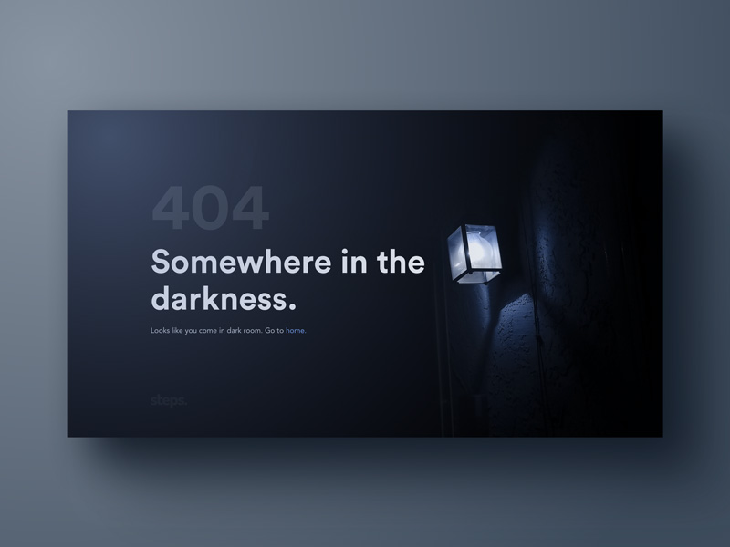 遇见404别难过，页面丢失也好看