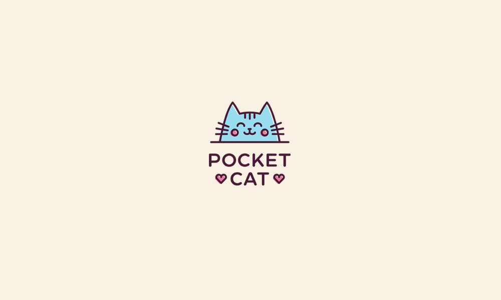 Покет кэт. Логотип котик. Стильная кошка логотип. Логотипы компаний с котами. Логотип для отеля кошек.