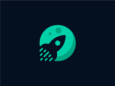 披星戴月！20款月亮元素Logo设计