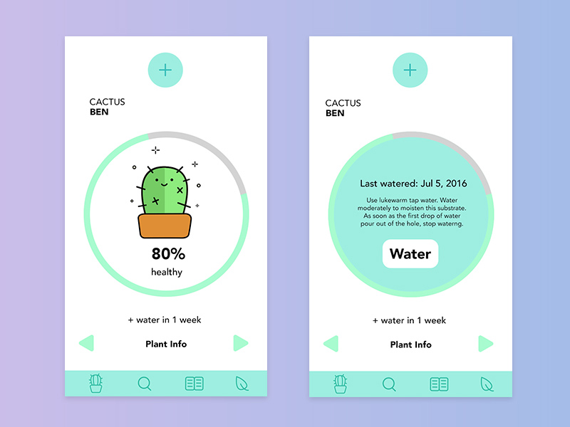 绿意盎然，12款植物类App设计灵感