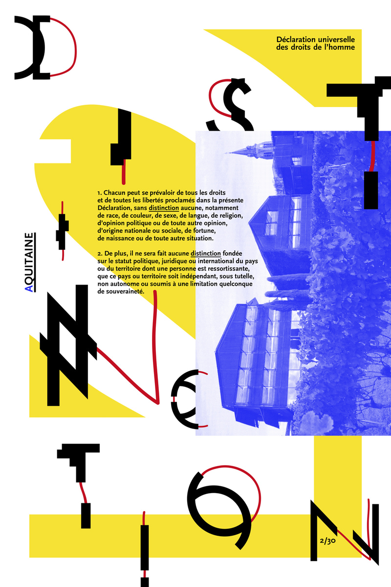 Alexandre Tonneau《1 POINT》项目海报设计
