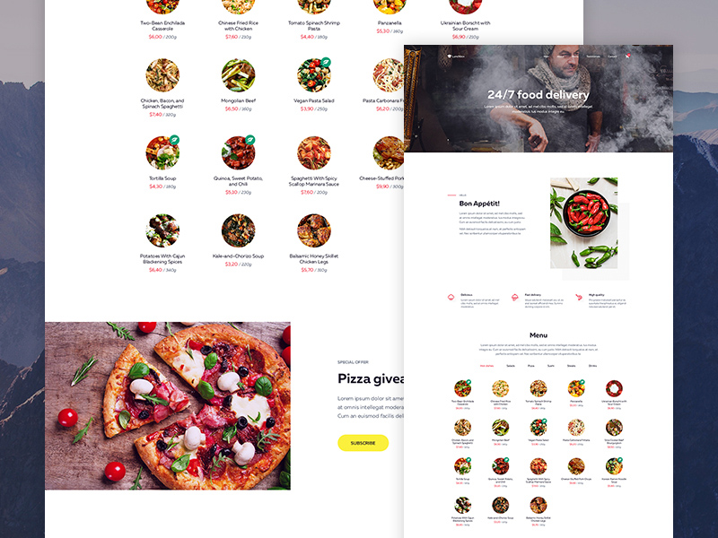 秀色可餐，12款案例教你如何设计美食类网页
