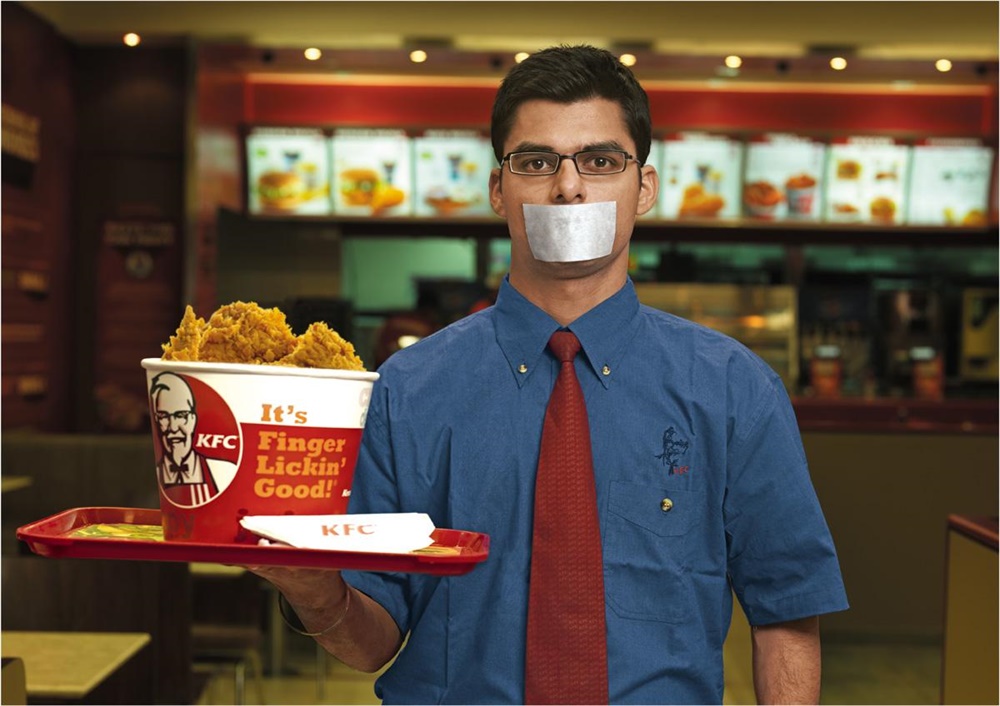 和KFC学海报创意