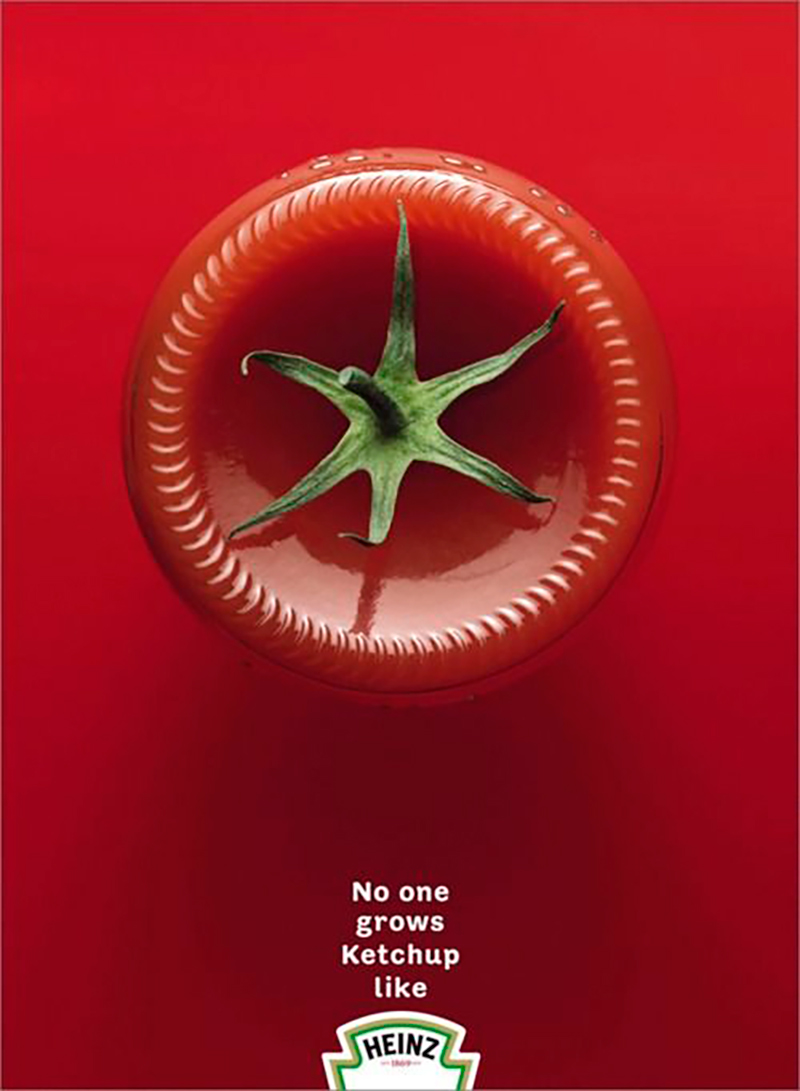 美食的助攻！20款创意番茄酱海报
