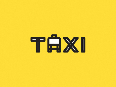 TAXI！20款出租车元素Logo设计