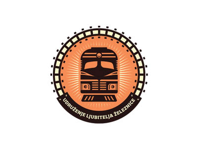 火车嘟嘟嘟！20款火车元素Logo设计