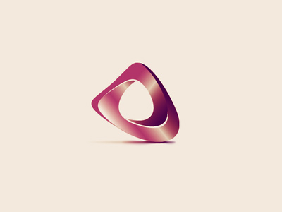 超现实立体！20款莫比乌斯环元素Logo设计
