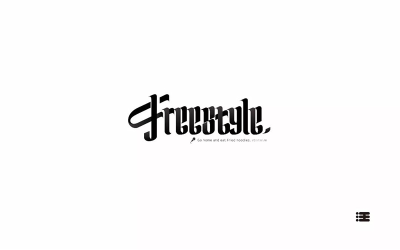 你有Freestyle吗！20款Freestyle字体设计