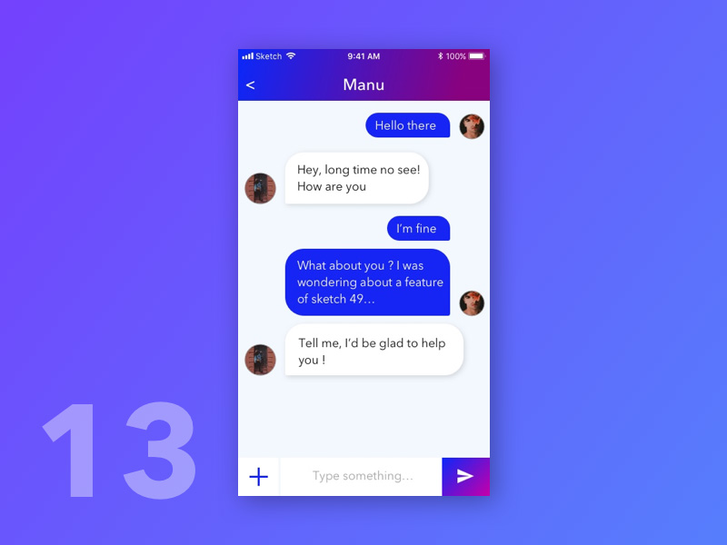 社交新方式！App对话页面的12种设计形式