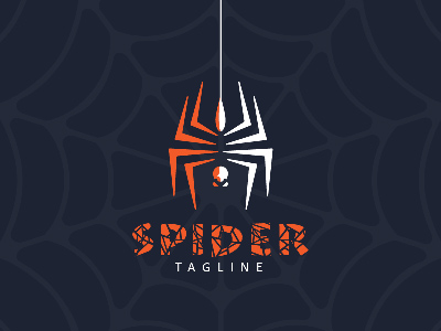 20款蜘蛛元素Logo设计