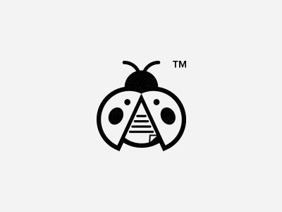 飞天小虫！20款瓢虫元素Logo设计
