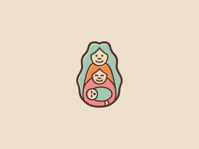 母亲节快乐！30款妈咪元素Logo设计