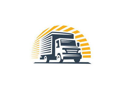 大型货车！20款卡车元素Logo设计