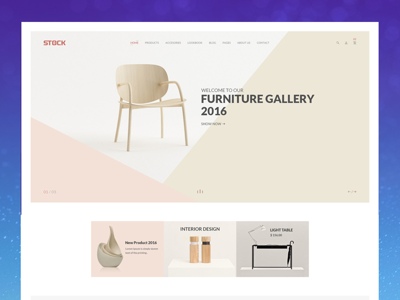 这12款网页教会你如何设计家具产品类页面
