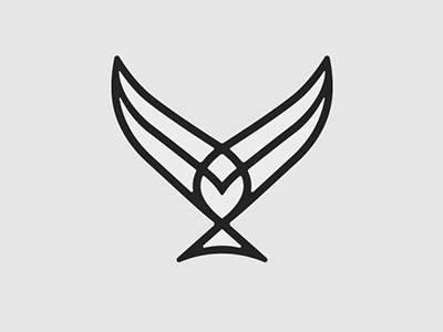 候鸟南飞！20款燕子元素Logo设计