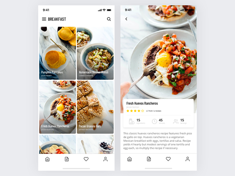 烹饪类App如何设计？12款美食界面告诉你