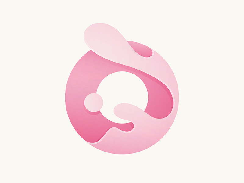 渐变曲线！28款Yoga风格Logo设计