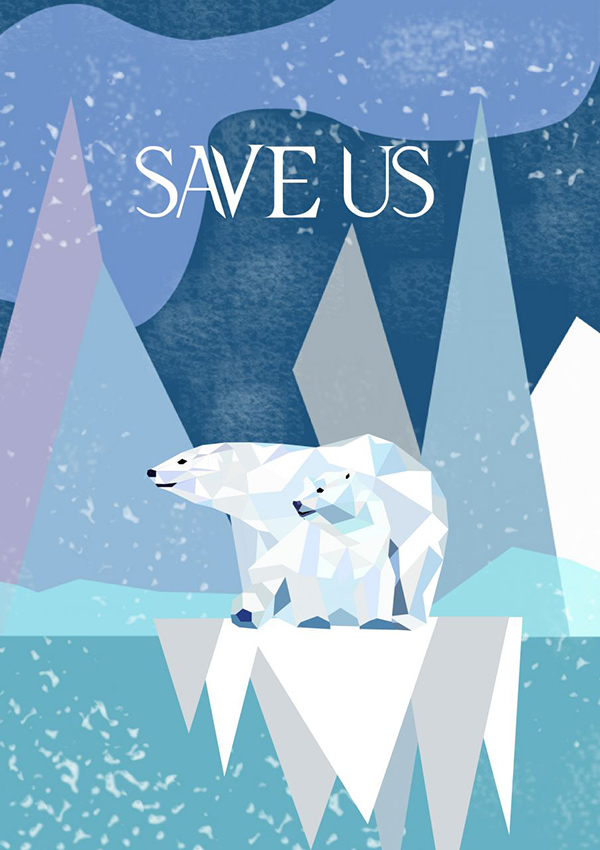 保护北极，保护最后的北极熊！