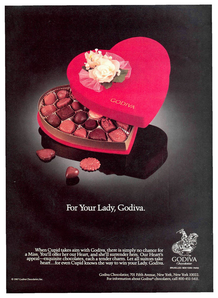 巧克力界的劳斯莱斯！歌帝梵海报设计