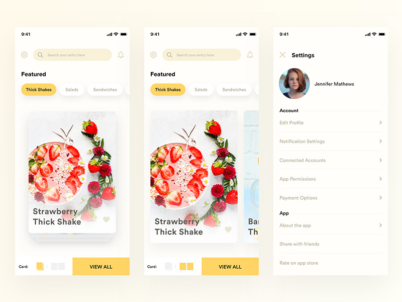 美食与爱！12款餐饮类App设计