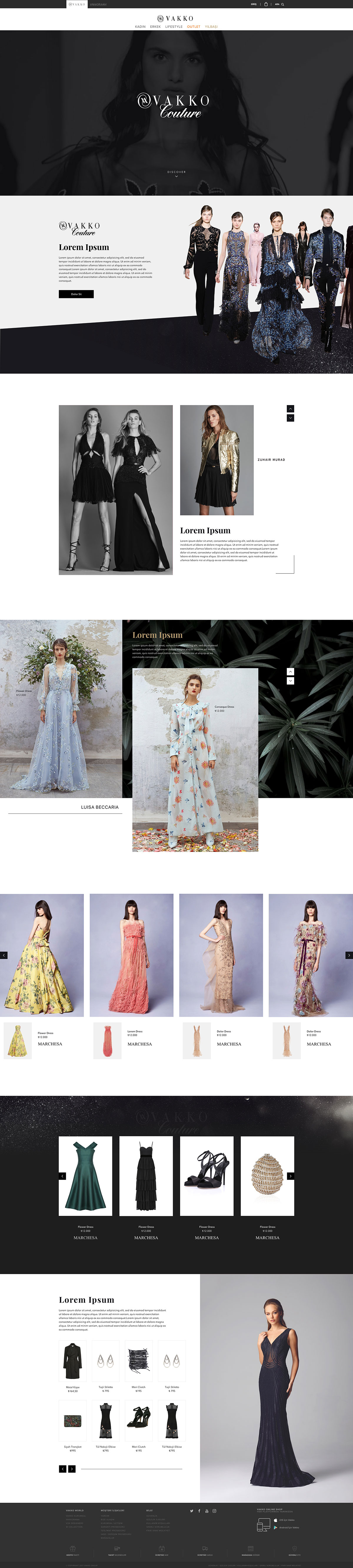 服装配饰类网页怎样设计才更具时尚感？