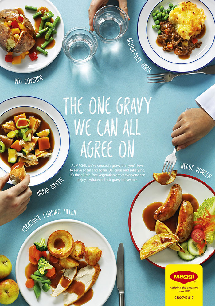 温馨惬意！18个食物海报设计