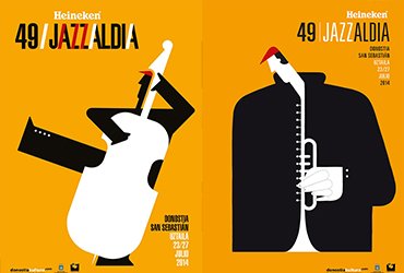 可爱又自由！Jazz主题插画海报设计
