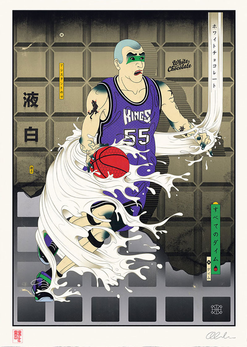 传统与现代！当NBA遇上浮世绘