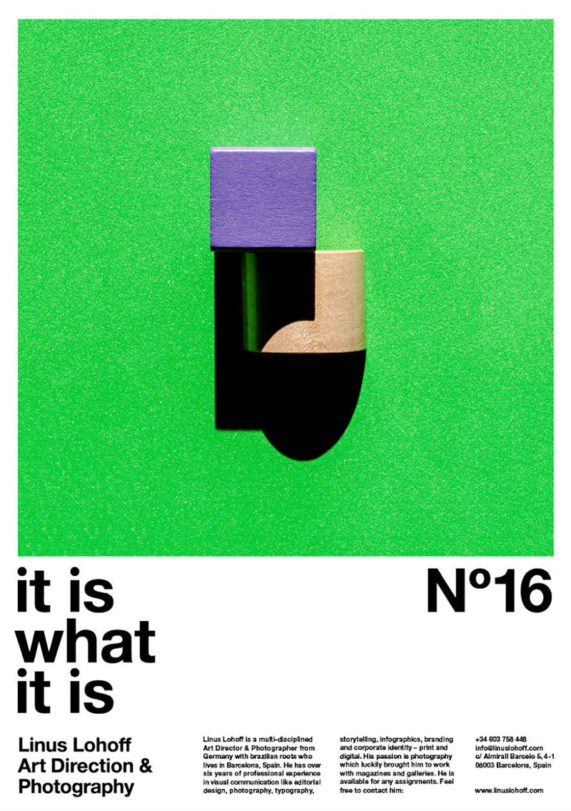 「it is what it is」系列海报欣赏