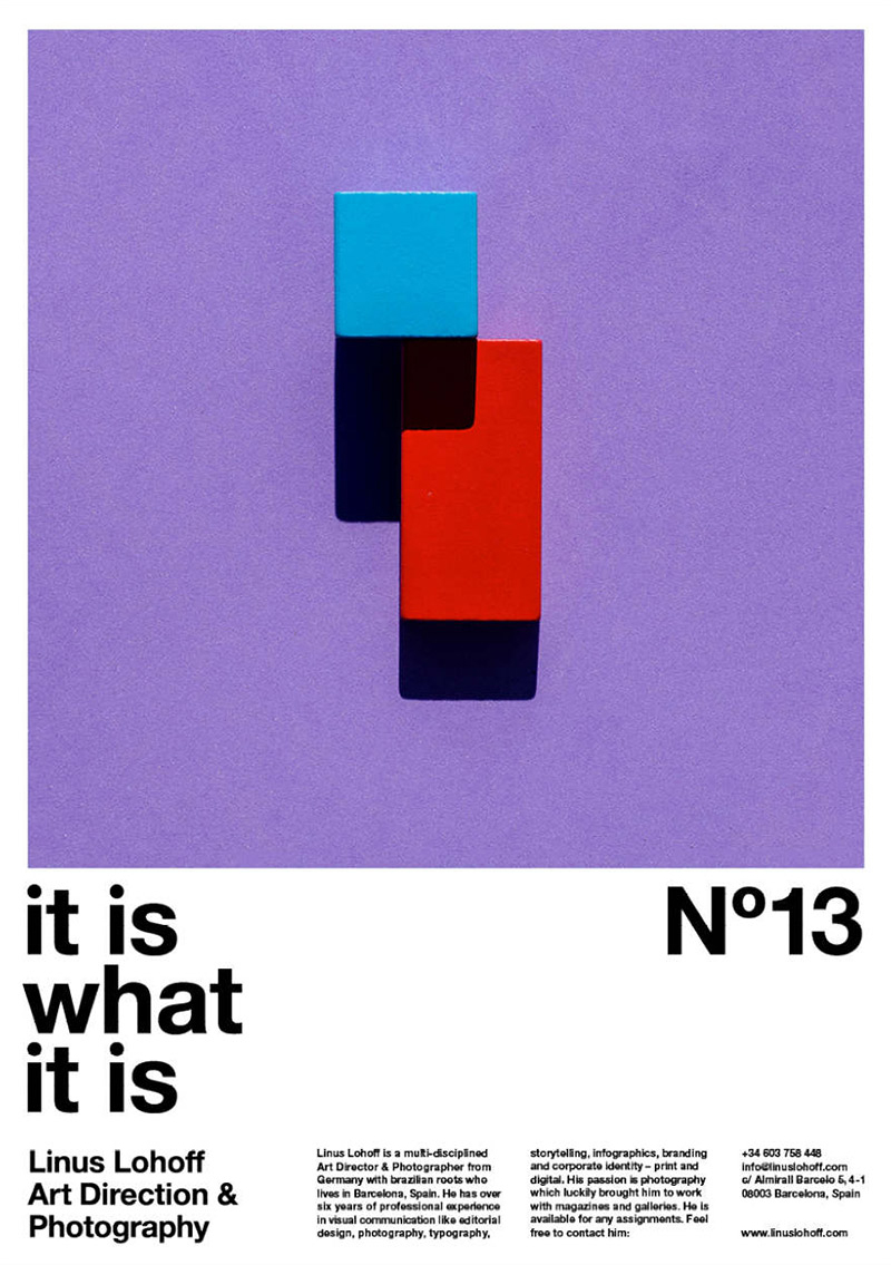 「it is what it is」系列海报欣赏