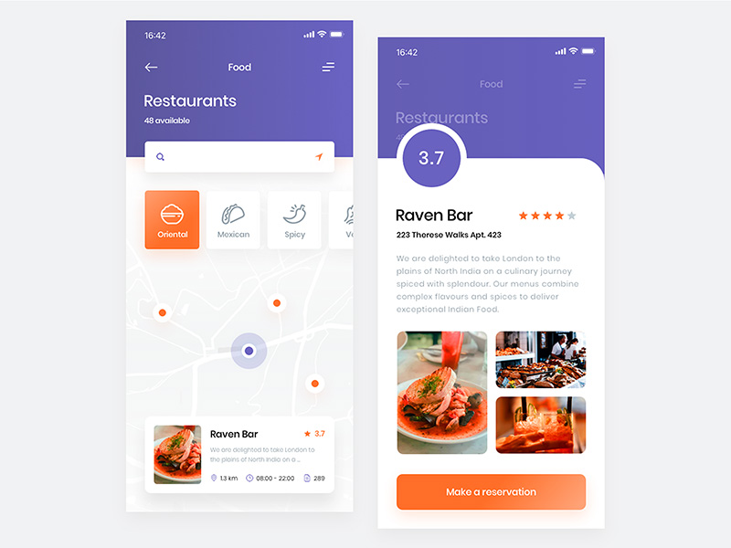 新鲜出炉！12款餐饮美食类App设计案例