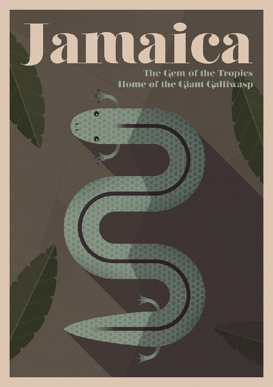 有趣的海报！12张动物主题海报设计