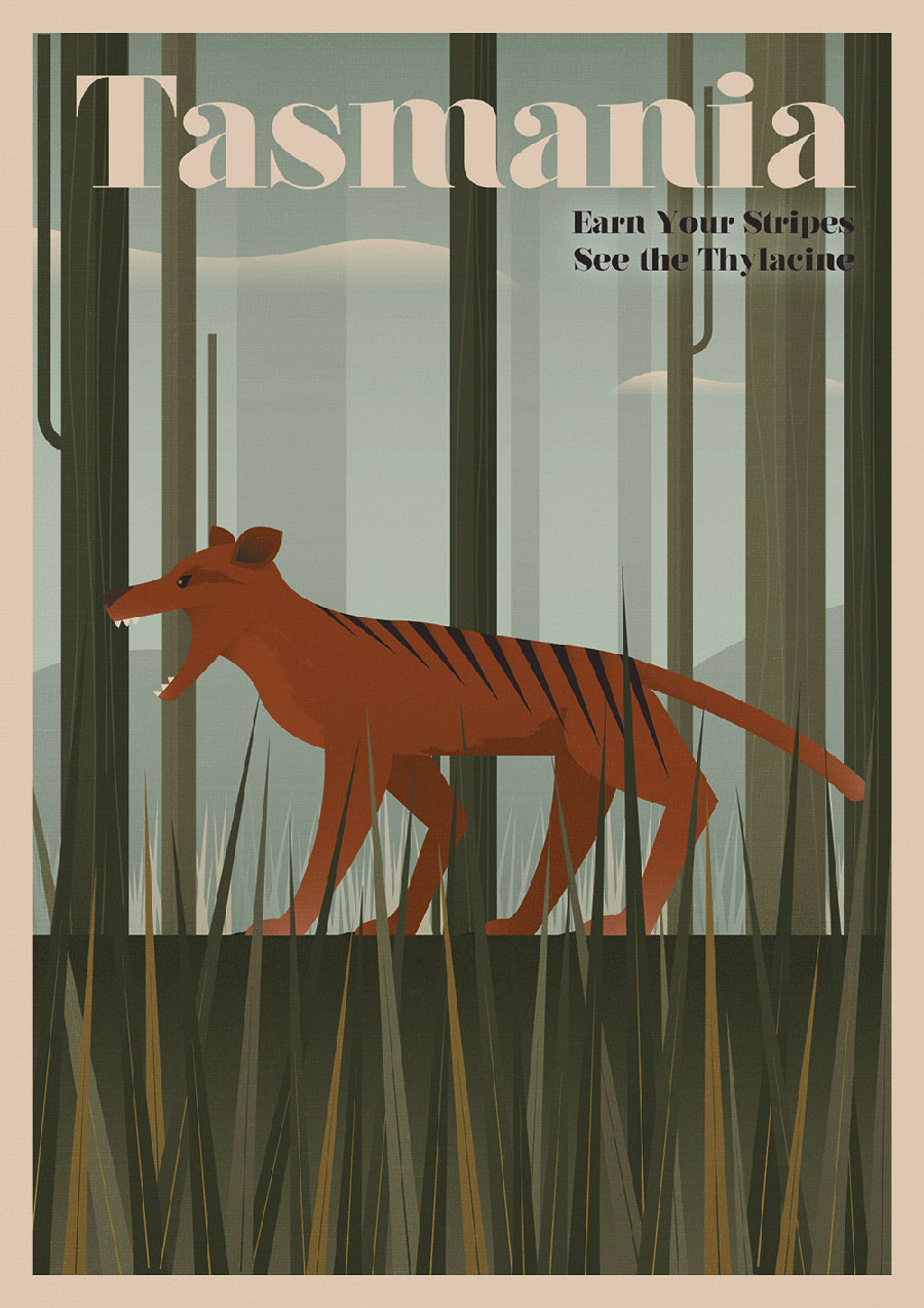 有趣的海报！12张动物主题海报设计