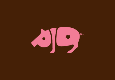 全身是宝！20款猪元素Logo设计