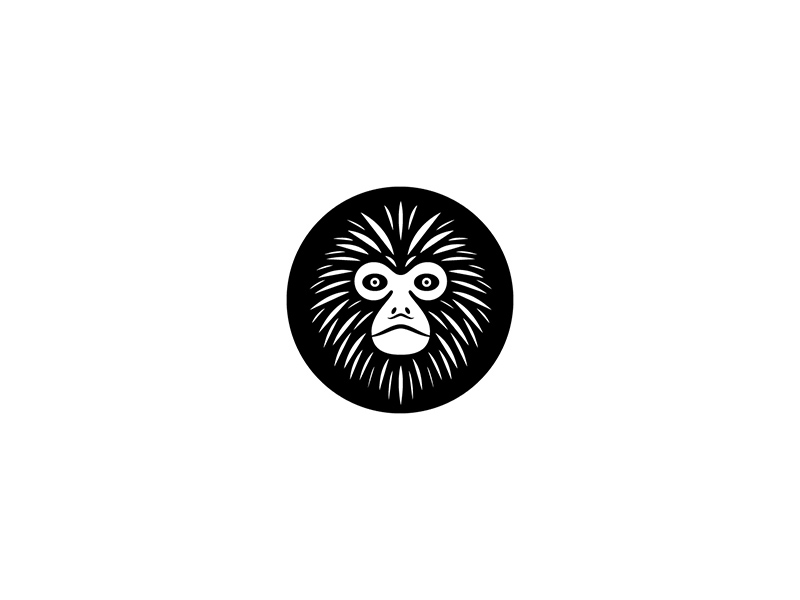 生动剪影！20款黑白动物Logo设计