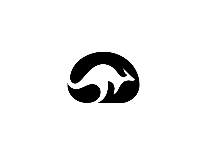 生动剪影！20款黑白动物Logo设计