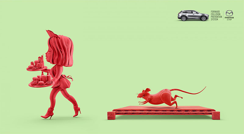 汽车海报如何用创意呈现自家产品优势？